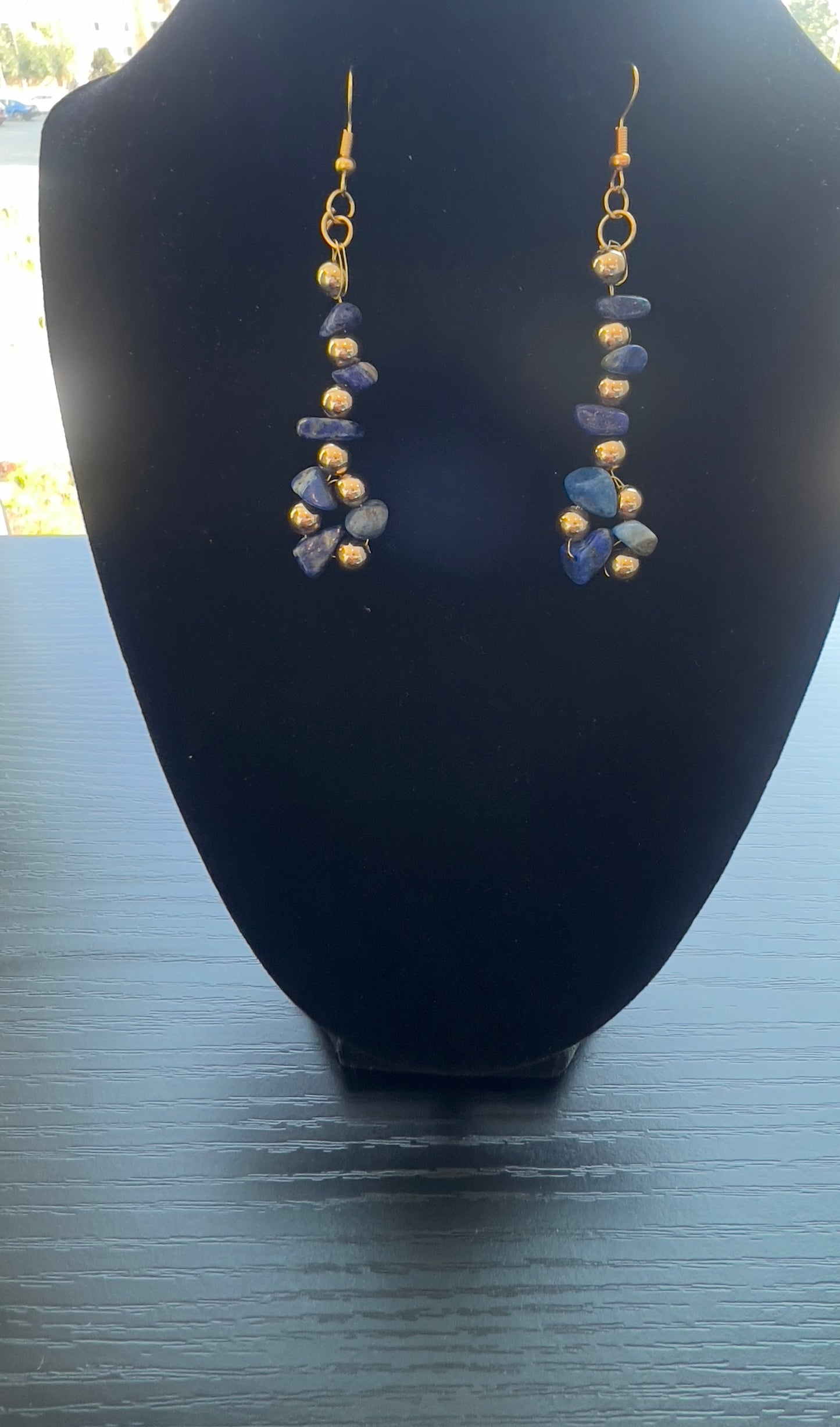 Midnight Glow Drop Earrings