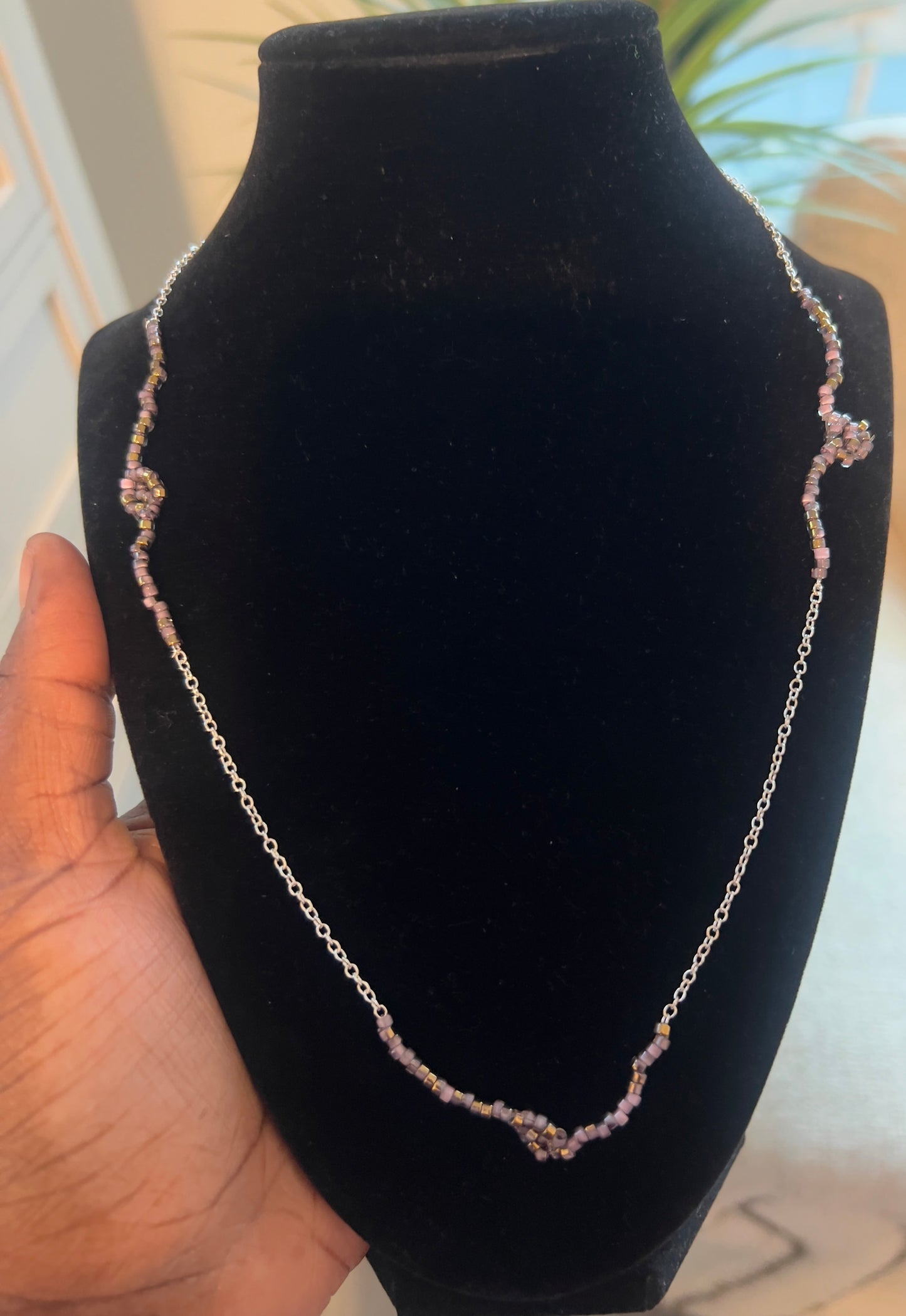 Twilight Whispers Handcrafted Necklace