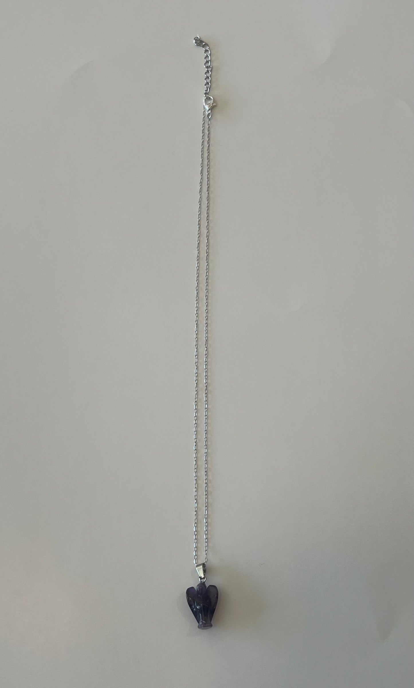 Assorted Gemstone Pendant Necklaces on Silver Chain