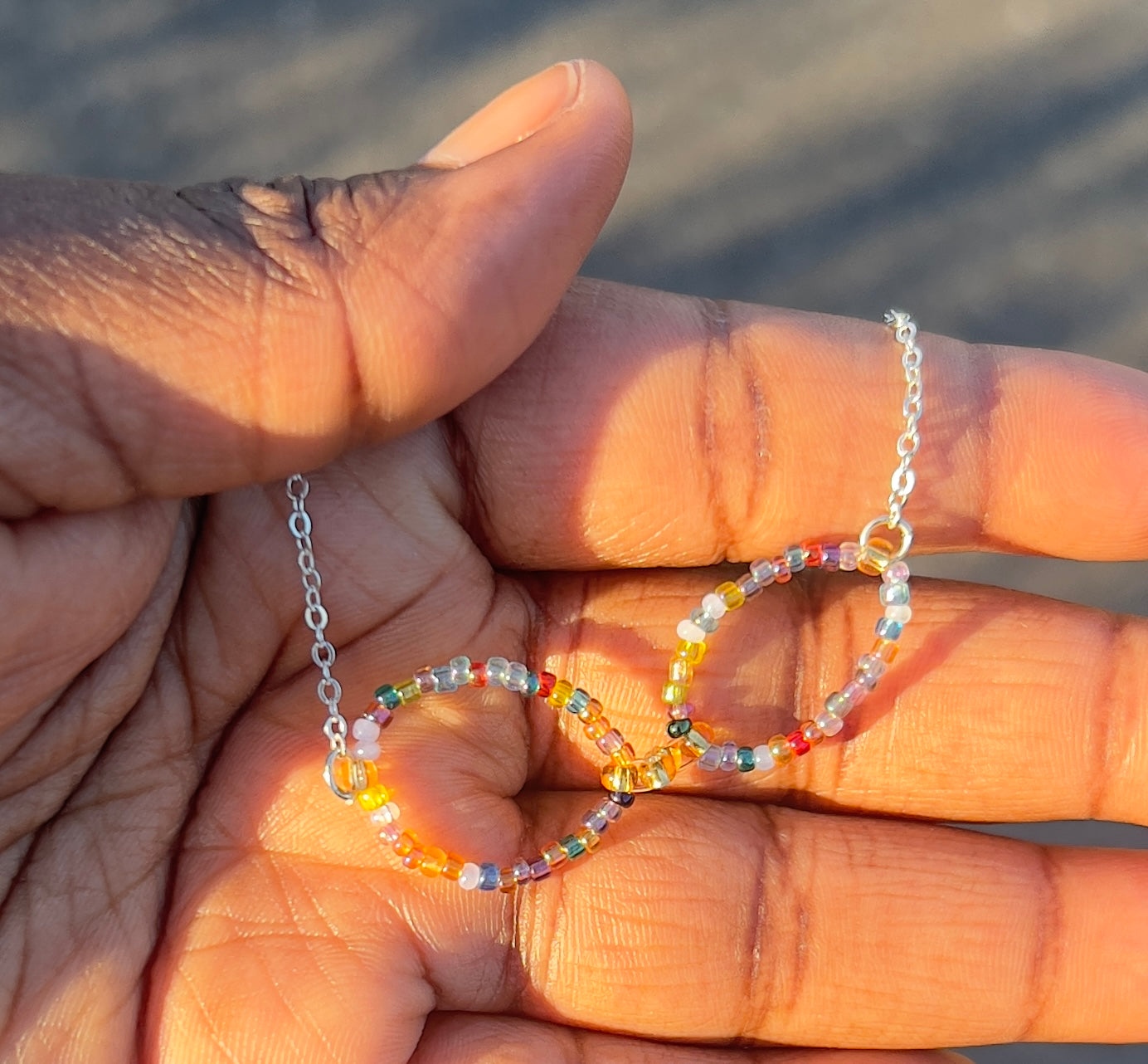 Radiant Loop Necklace