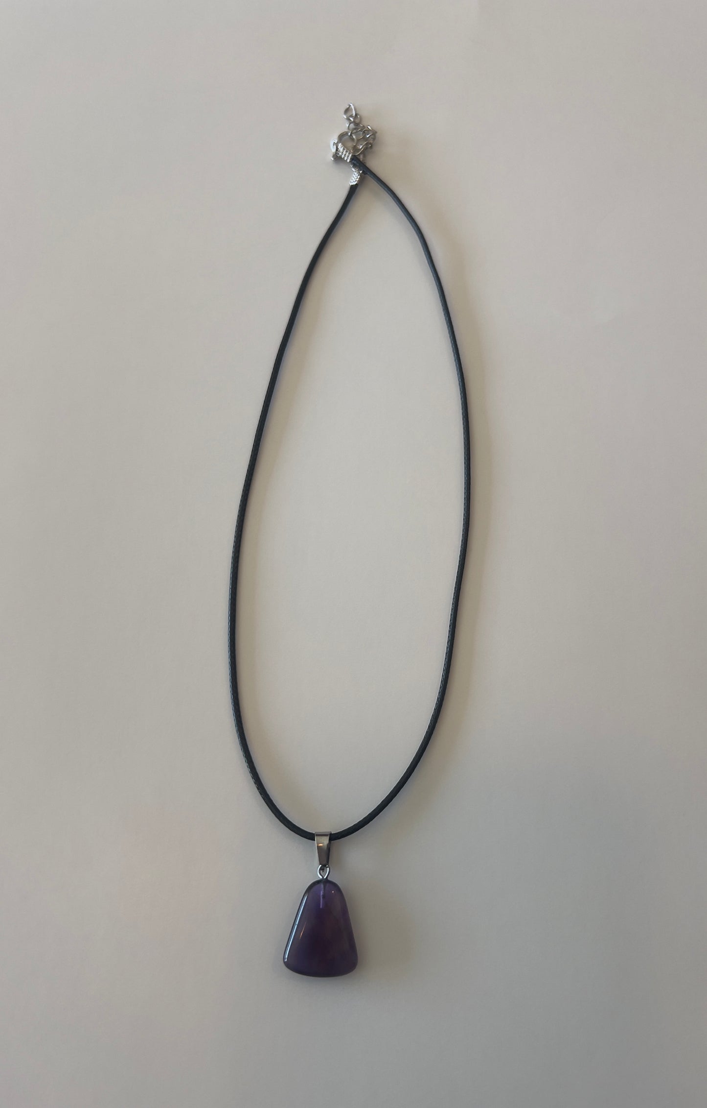 Assorted Gemstone Pendant Necklaces on Cord