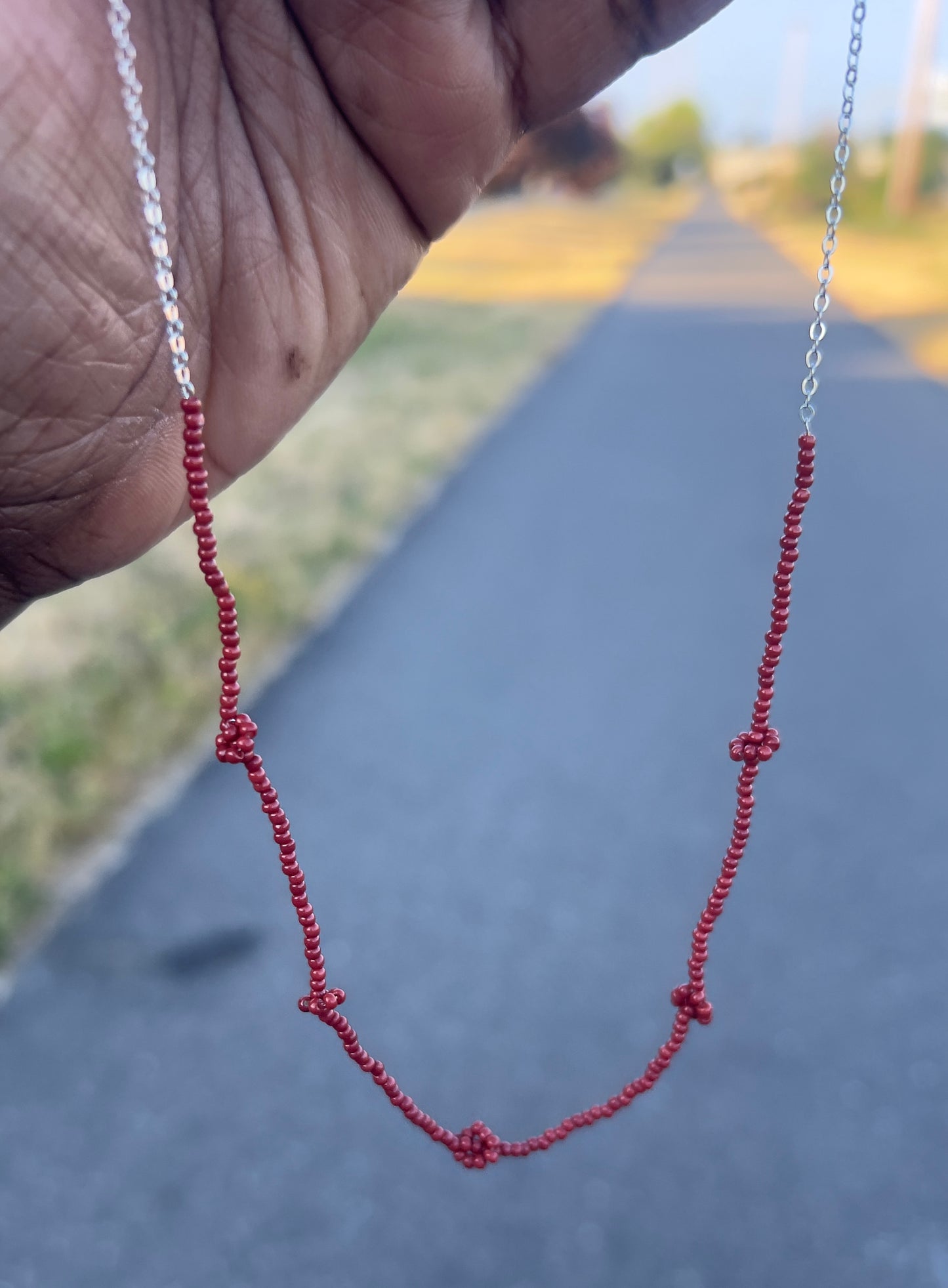 Flame and Frost Necklace