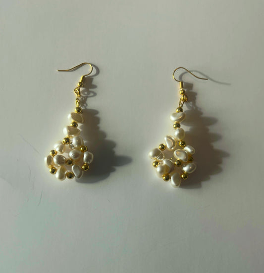 Royal Gold Drop Earrings