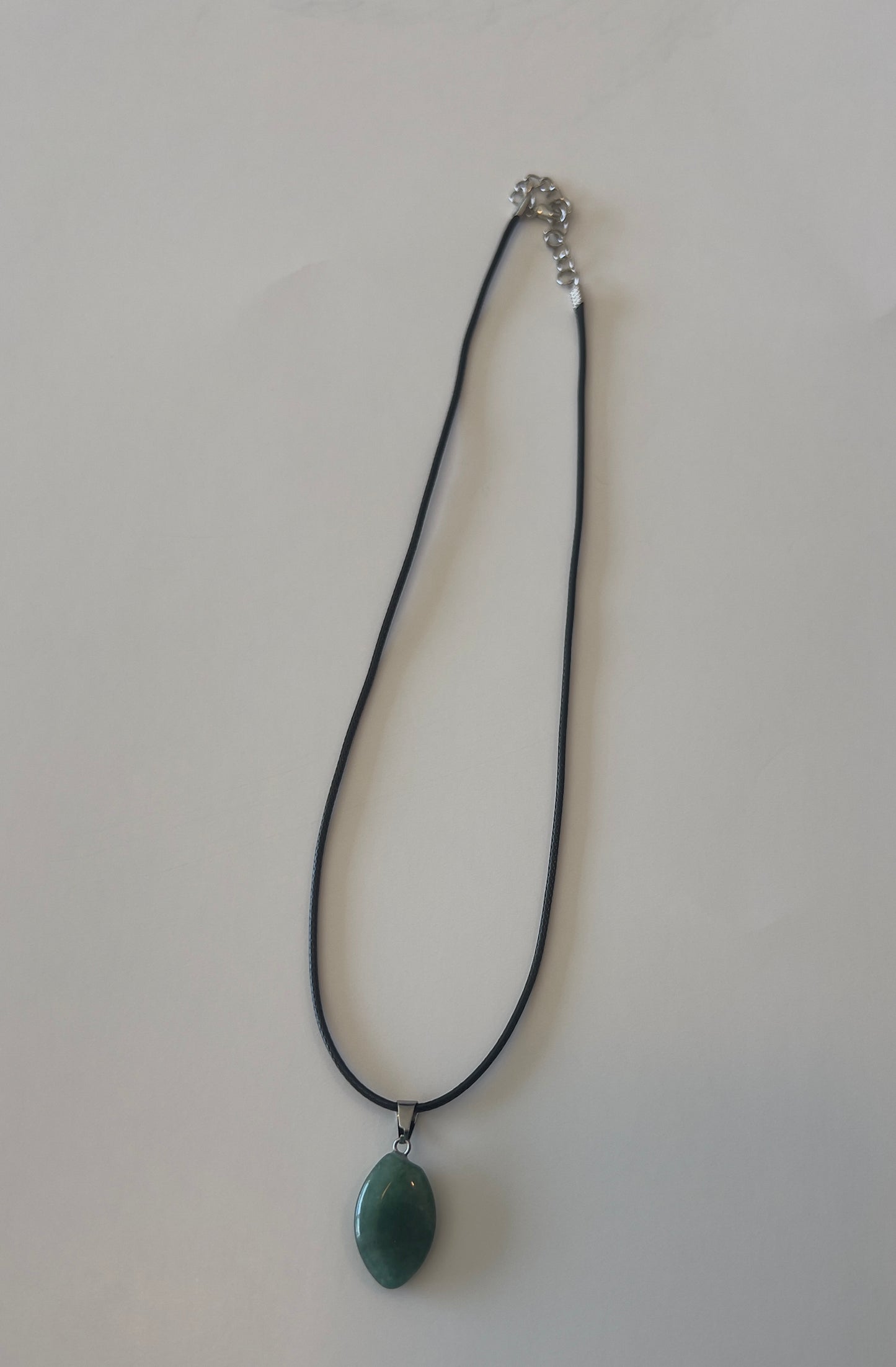 Assorted Gemstone Pendant Necklaces on Cord
