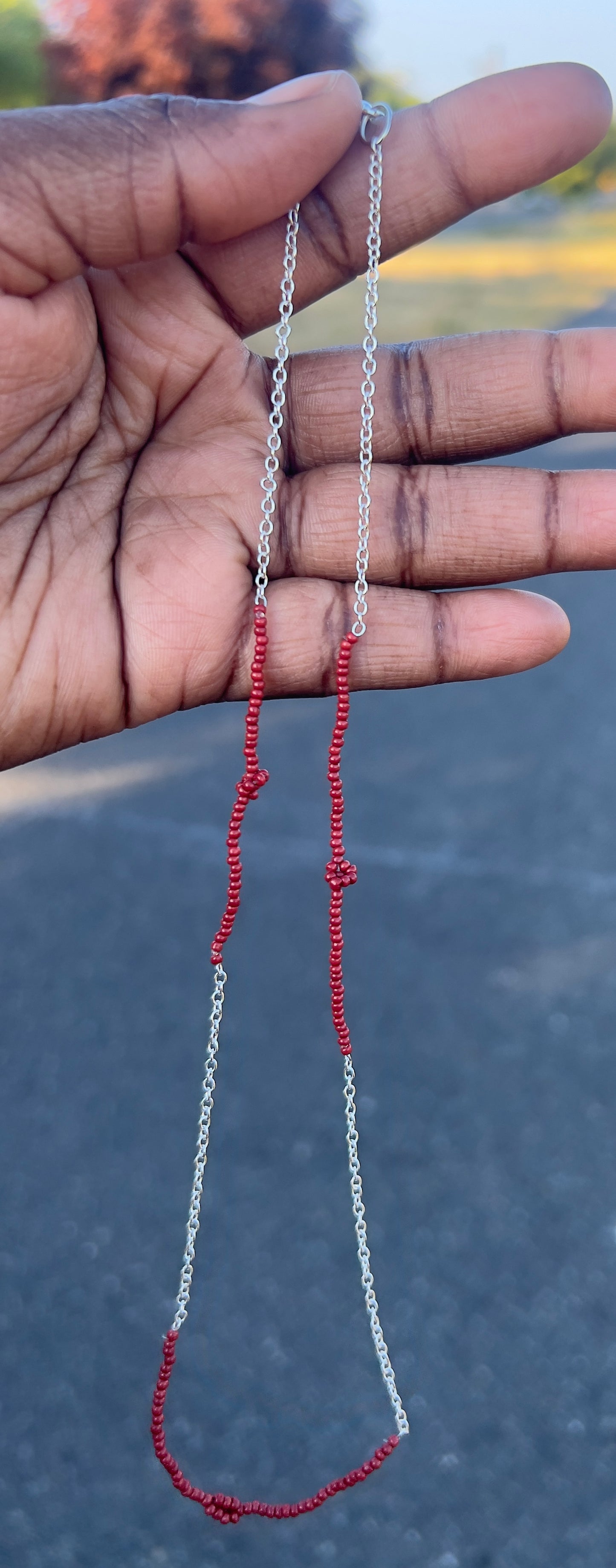 Flame and Frost Necklace